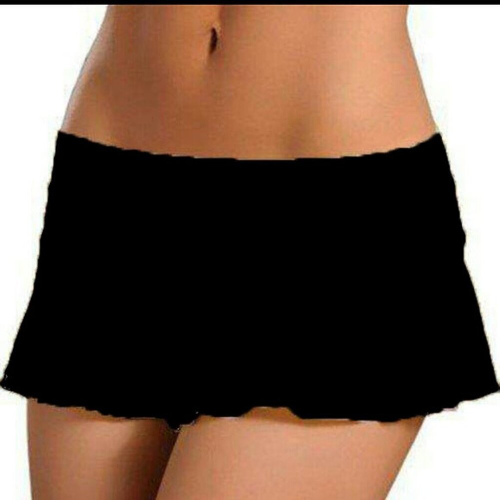 New Micro mini skirt swimsuit cover S  L